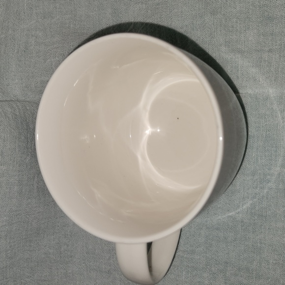 Bundle Lot of STARBUCKS COFFEE 16 & 14 oz Lrg Green Mermaid Logo White Mugs Cups - Picture 7 of 8